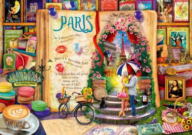 Life is an Open Book Paris - 1000 Teile Puzzle 