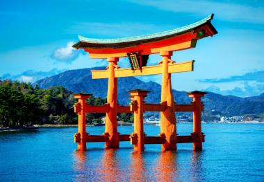 The Torii of Itsukushima Shrine - 1500 Teile Puzzle 