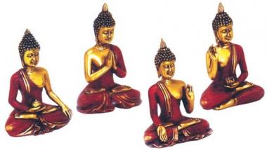 ***Buddha rot & gold 