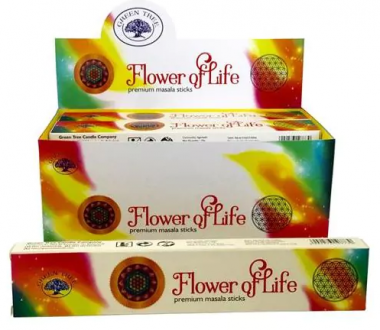 Flower of Life - Räucherstäbchen Box mit 12 Packungen