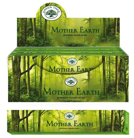 Mother Earth - Räucherstäbchen Box mit 12 Packungen