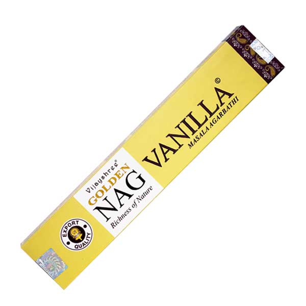 Golden Nag Vanilla Räucherstäbchen 