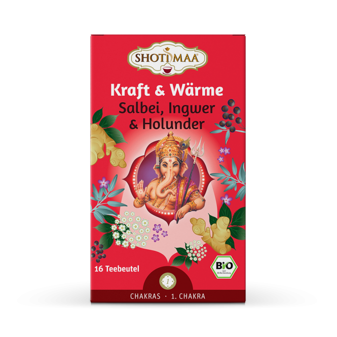 Kraft & Wärme - Wurzelchakra Tee 